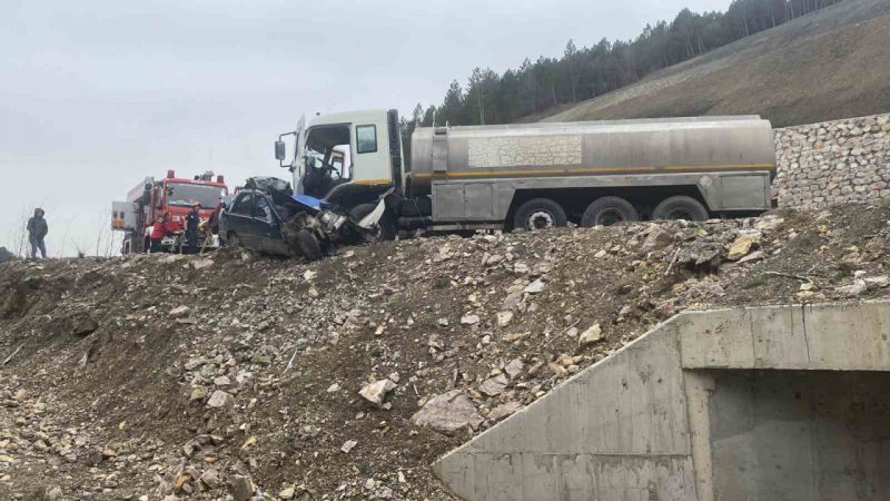 Bolu’daki kazada Ali Ceyhan ve Fatma Ceyhan hayatını kaybetti