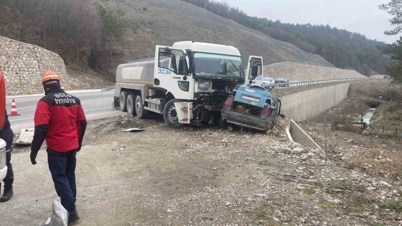 Bolu’daki kazada Ali Ceyhan ve Fatma Ceyhan hayatını kaybetti