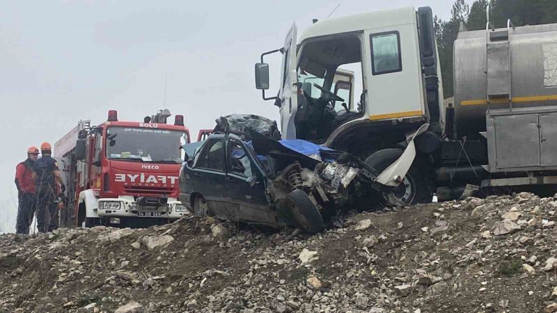 Bolu’daki kazada Ali Ceyhan ve Fatma Ceyhan hayatını kaybetti