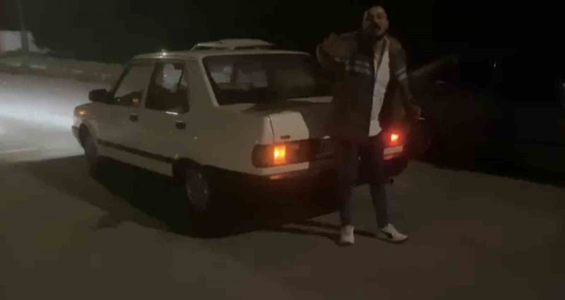 Drift attı, 20 bin TL ceza yedi