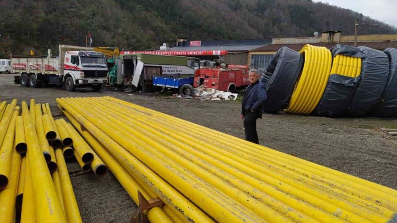 Cumhurbaşkanı Erdoğan söz vermişti, o ilçe doğalgaza kavuşuyor