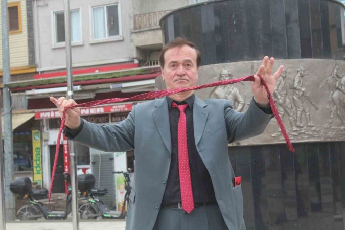 Jet Kravatçı Sebahattin Kara: Dünyada rakibim yok Jet Kravatçı Sebahattin Kara: Dünyada rakibim yok