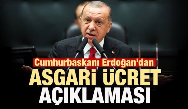 Son dakika: Erdoğan’dan asgari ücret görüşmeleriyle ilgili ilk açıklama