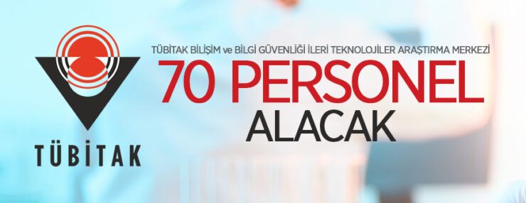TUBİTAK 70 Proje Personeli alıyor