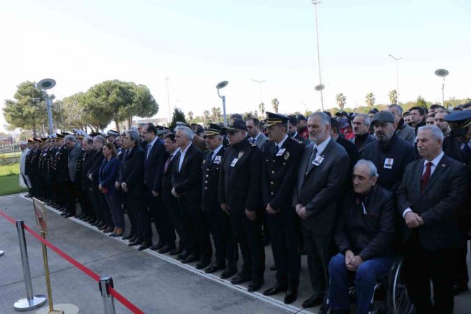 Samsun’da şehit polis Mustafa Ata Traş için tören