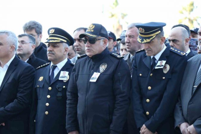 Samsun’da şehit polis Mustafa Ata Traş için tören