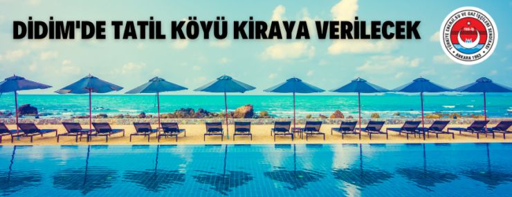 Aydın/Didim’de 5 Yıldızlı Otel (Tatil Köyü) Kiraya Verilecek