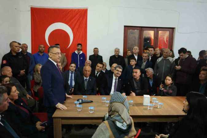 Fuat Oktay: Kıbrıslı Rumlar 'karşı tarafı desteklerseniz Kıbrıs için de bir fırsat doğabilir’ diye Batı’ya sesleniyorlar