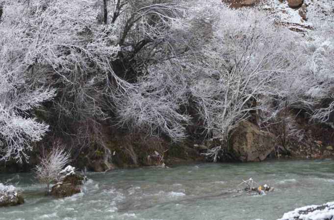 Şırnak Nisan ayında beyaza büründü, meşe ormanları beyazlar içinde kayboldu Şırnak Nisan ayında beyaza büründü, meşe ormanları beyazlar içinde kayboldu