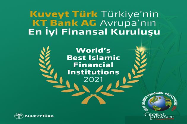 Kuveyt Türk’e ve KT Bank AG’ye en iyi finansal kuruluş ödülü