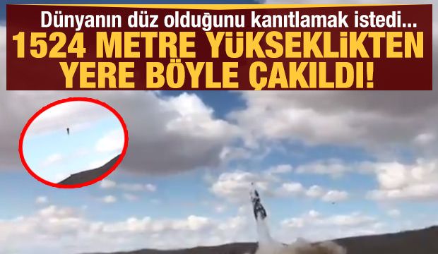 Dünyanın düz olduğunu kanıtlamak istedi