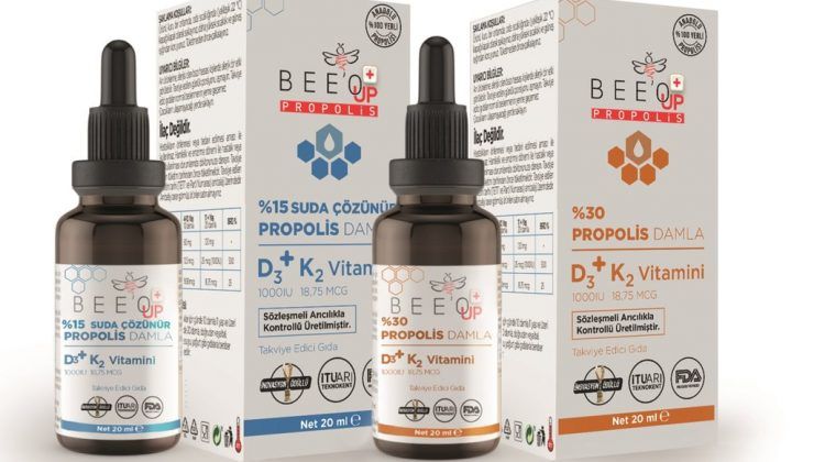 BEE’O UP PROPOLİS, ANADOLU PROPOLİSİNİ ÇOK DEĞERLİ VİTAMİNLERLE BULUŞTURDU