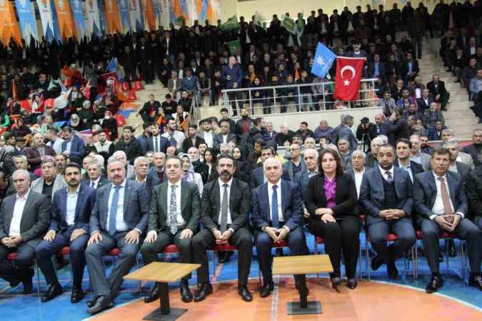 Siirt'in AK Parti adayları Mervan Gül, Fevzi Sevgili ve Lokman Özcan tanıtıldı