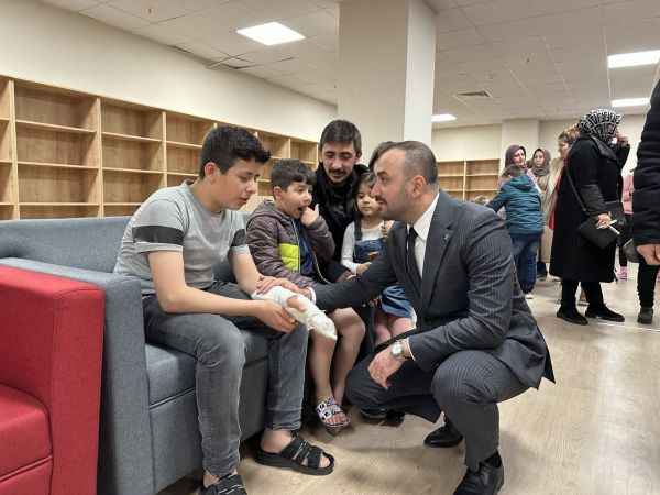 AK Parti Nilüfer’in yeni başkanı Furkan Alpaslan çalışmalarına aralıksız devam ediyor