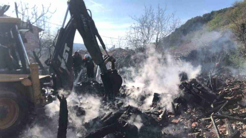 Kastamonu'daki yangında Hayriye Çelik hayatını kaybetti