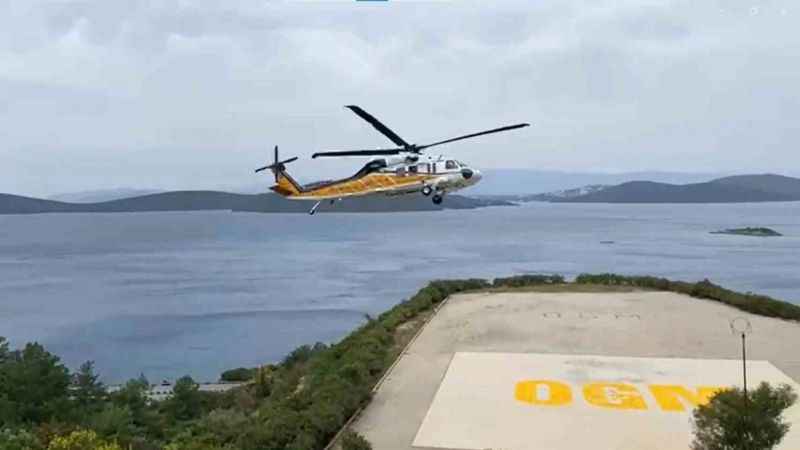 Orman yangınlarında kullanılacak Sikorsky T70 test uçuşlarına başladı Orman yangınlarında kullanılacak Sikorsky T70 test uçuşlarına başladı