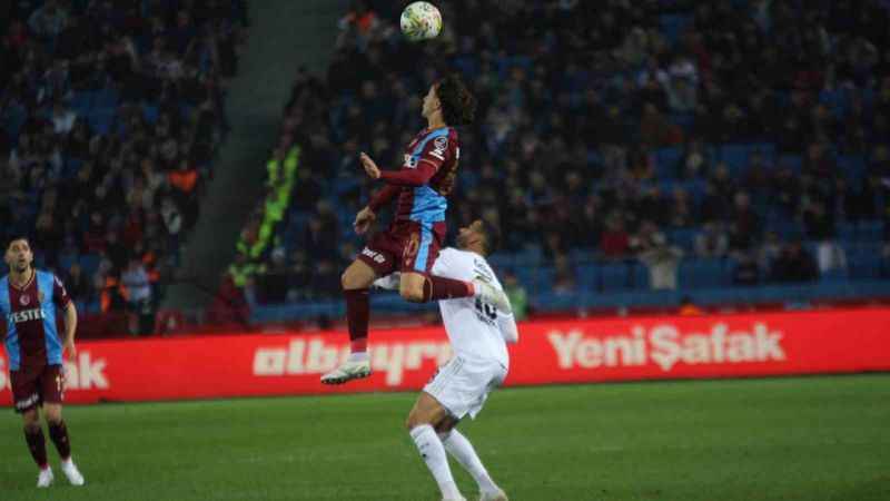 Trabzonspor ile Beşiktaş puanları paylaştı