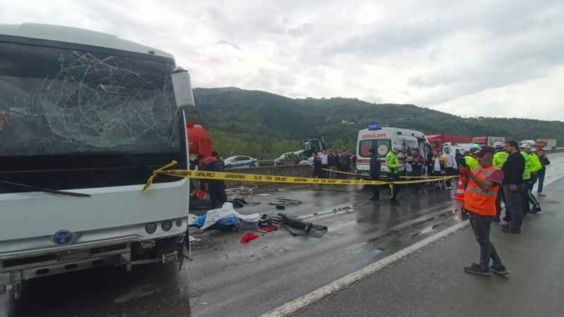 Sakarya'daki kazada İlhan İnal ve Recep Hasancık hayatını kaybetti