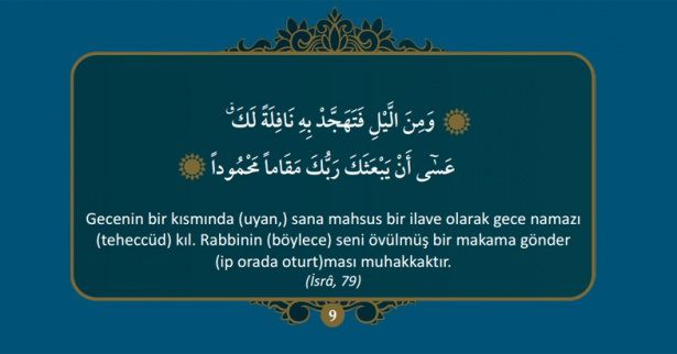 Kuran-ı Kerim’de Hz. Muhammed (S.A.V)’i anlatan 40 ayet