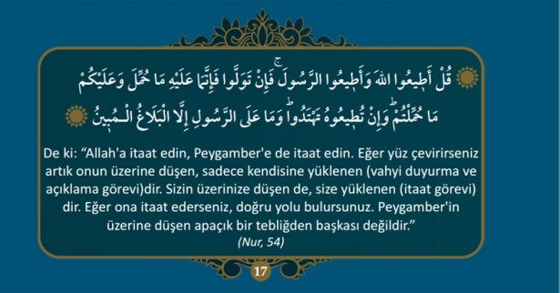 Kuran-ı Kerim’de Hz. Muhammed (S.A.V)’i anlatan 40 ayet