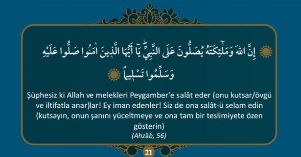 Kuran-ı Kerim’de Hz. Muhammed (S.A.V)’i anlatan 40 ayet