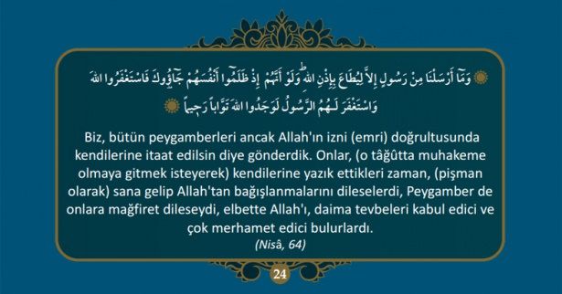 Kuran-ı Kerim’de Hz. Muhammed (S.A.V)’i anlatan 40 ayet