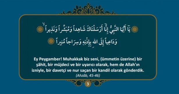 Kuran-ı Kerim’de Hz. Muhammed (S.A.V)’i anlatan 40 ayet