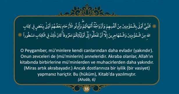 Kuran-ı Kerim’de Hz. Muhammed (S.A.V)’i anlatan 40 ayet