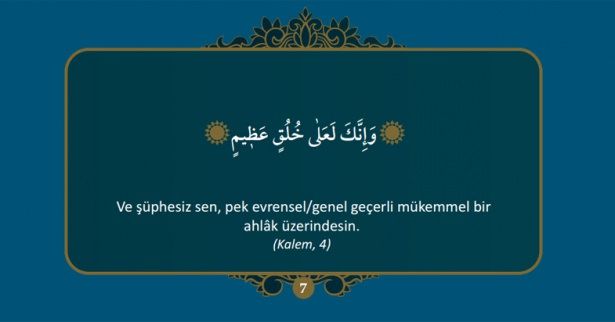 Kuran-ı Kerim’de Hz. Muhammed (S.A.V)’i anlatan 40 ayet