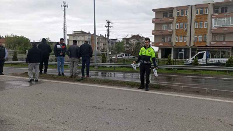 Samsun'daki kamyonetin çarptığı Tahir Demir hayatını kaybetti Samsun'daki kamyonetin çarptığı Tahir Demir hayatını kaybetti