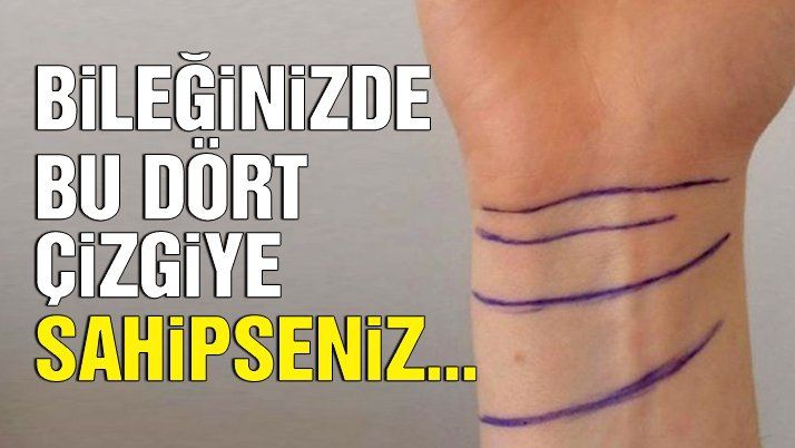 Bileğimizdeki çizgiler ne anlama geliyor?