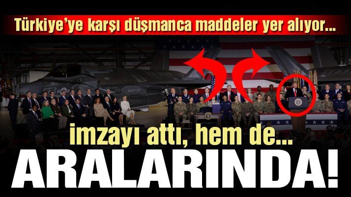 Son dakika… ABD Başkanı Trump Türkiye karşıtı maddelerin yer aldığı torba tasarıya imzayı koydu