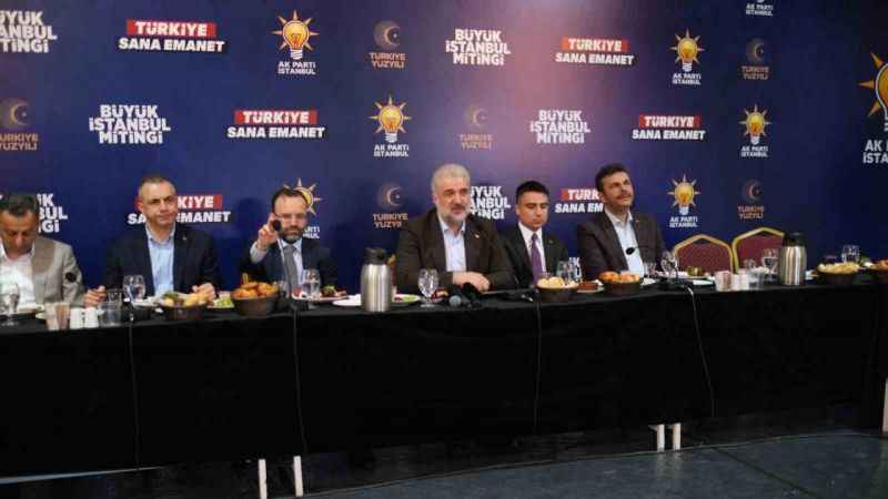 AK Parti’nin ’’Yüzyılın Mitingi"ne İBB kısıtlaması AK Parti’nin ’’Yüzyılın Mitingi"ne İBB kısıtlaması
