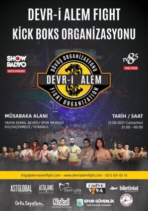 Devr-i Alem Fight Kick Boks Organizasyonu Serisi 12 Haziranda İstanbul’da başlıyor.