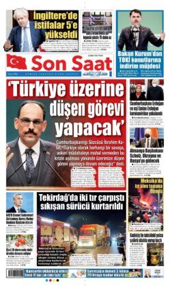 Sonsaat Manşeti
