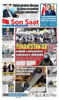 Sonsaat Manşeti