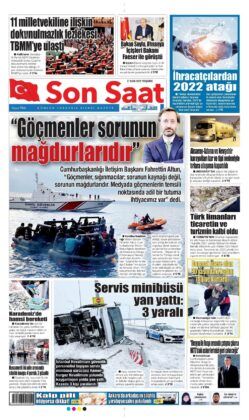 Sonsaat Manşeti