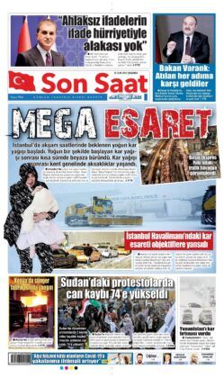 Sonsaat Manşeti
