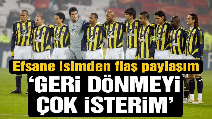 Fenerbahçe’ye gelmek istiyor…