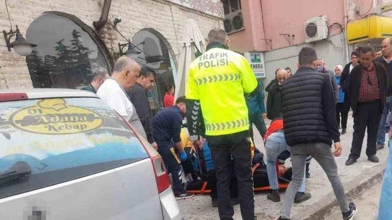 Sürücü gaz ve freni karıştırdı Sürücü gaz ve freni karıştırdı