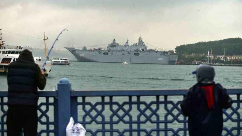 TCG Anadolu yeniden İstanbul’a döndü
