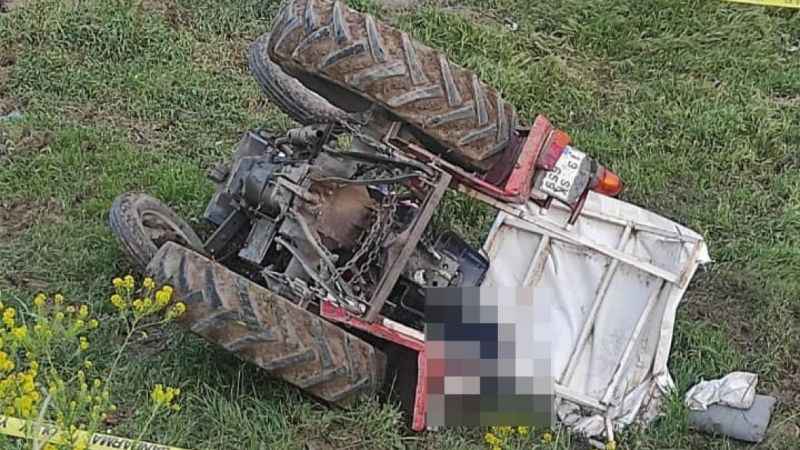 Traktörün altında kalan Mustafa Karuç hayatını kaybetti Traktörün altında kalan Mustafa Karuç hayatını kaybetti