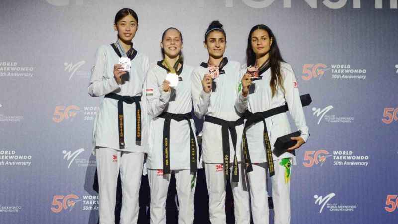 Dünya Tekvando Şampiyonası’nda bronz aldık Dünya Tekvando Şampiyonası’nda bronz aldık