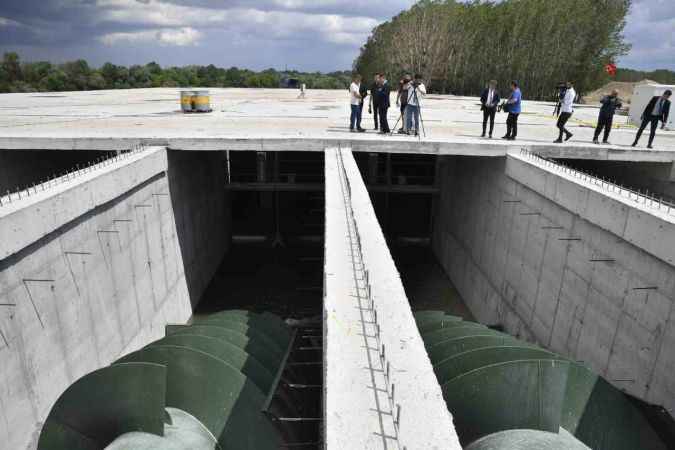 Meriç Nehri’nde yıllık 60 milyon liralık enerji üretilecek Meriç Nehri’nde yıllık 60 milyon liralık enerji üretilecek
