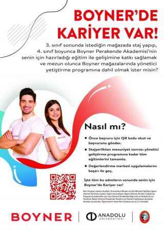 Anadolu Üniversitesi öğrencilere yöneticilik kapılarını açmaya devam ediyor Anadolu Üniversitesi öğrencilere yöneticilik kapılarını açmaya devam ediyor
