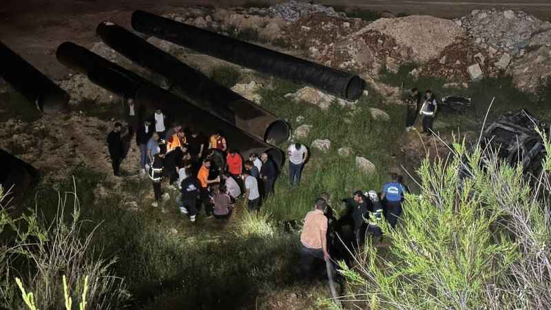 Gaziantep’te feci kaza: Alev topuna dönen araçtaki 1 kişi yanarak öldü