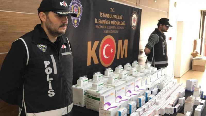 10 milyon TL'lik kaçak kanser ilacı operasyonu