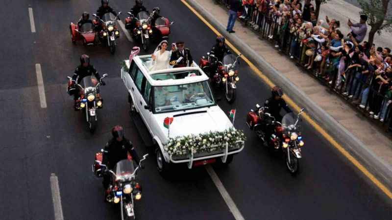 Ürdün Veliaht Prensi Al Hussein bin Abdullah, Suudi Arabistanlı Rajwa Al Seif ile evlendi Ürdün Veliaht Prensi Al Hussein bin Abdullah, Suudi Arabistanlı Rajwa Al Seif ile evlendi