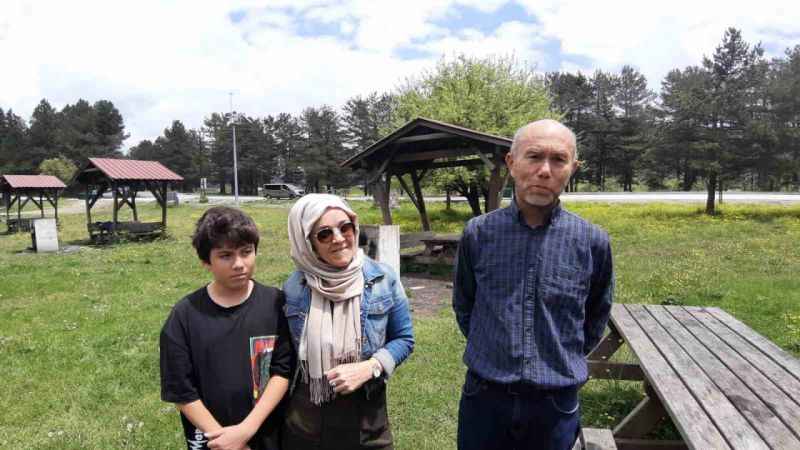 Abant Gölü Milli Parkı çiçek bahçesine döndü Abant Gölü Milli Parkı çiçek bahçesine döndü