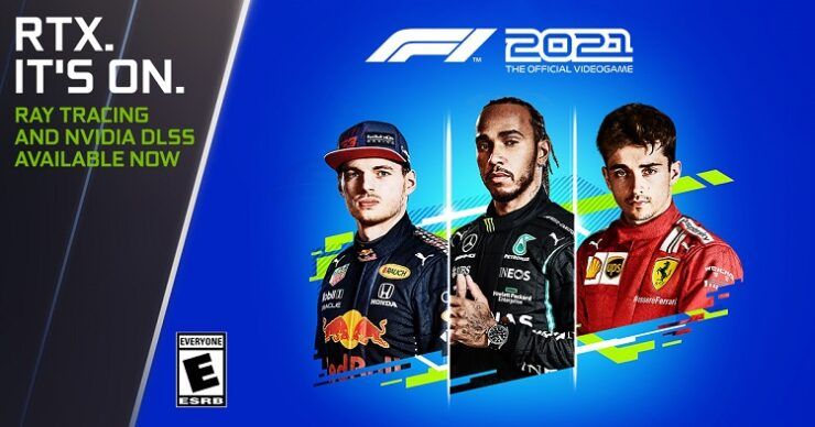 ‘F1 2021’e Işın İzleme ile NVIDIA DLSS Geliyor ve Performans 4K’da %65 Artıyor